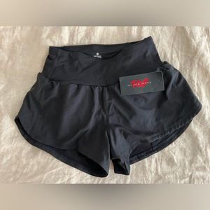 NWT - The Gym People - Womens High Waisted Running Shorts XS